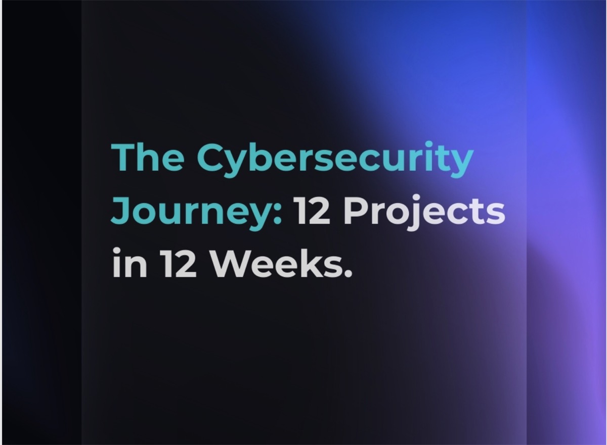 12Weeks 12Projects